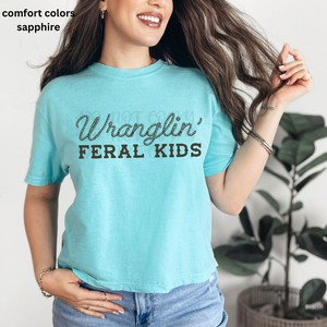 Wranglin Feral Kids Graphic Tee