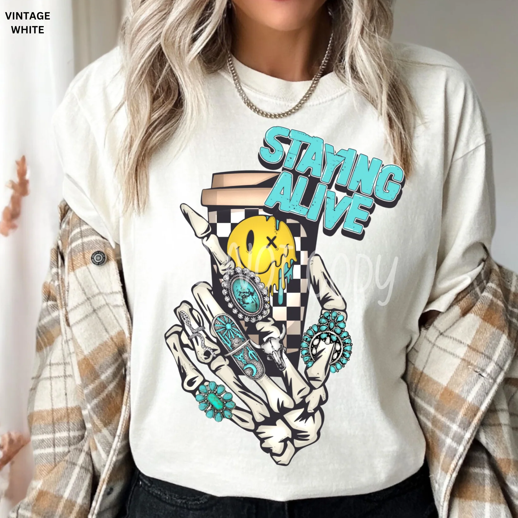 Staying Alive Graphic Tee
