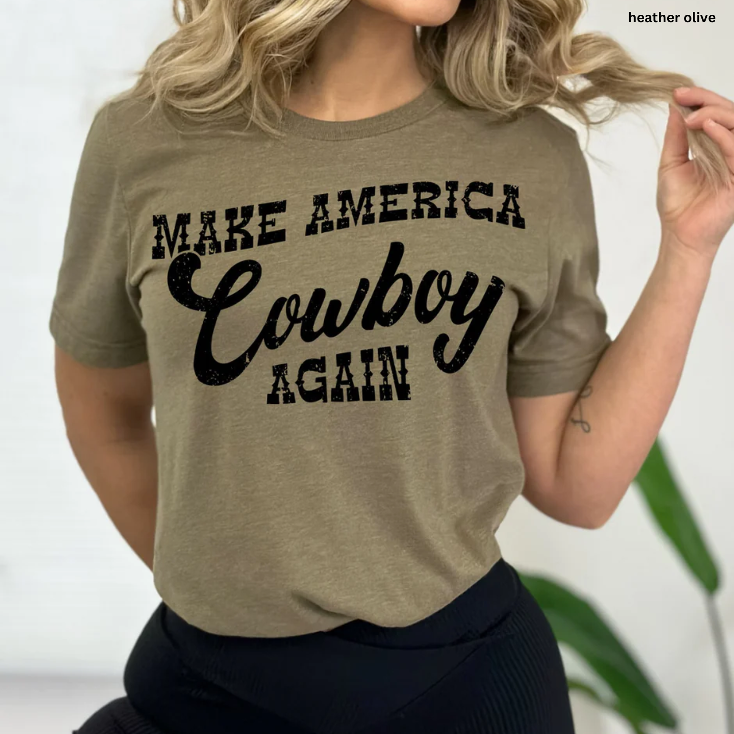 Make America Cowboy Again Graphic Tee
