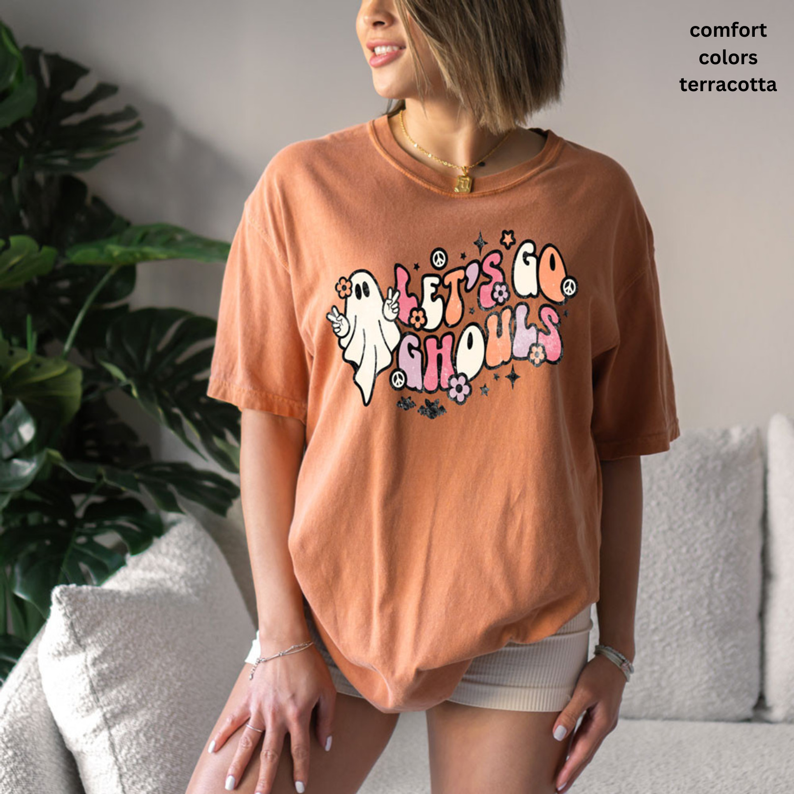 Lets Go Ghouls Graphic Tee