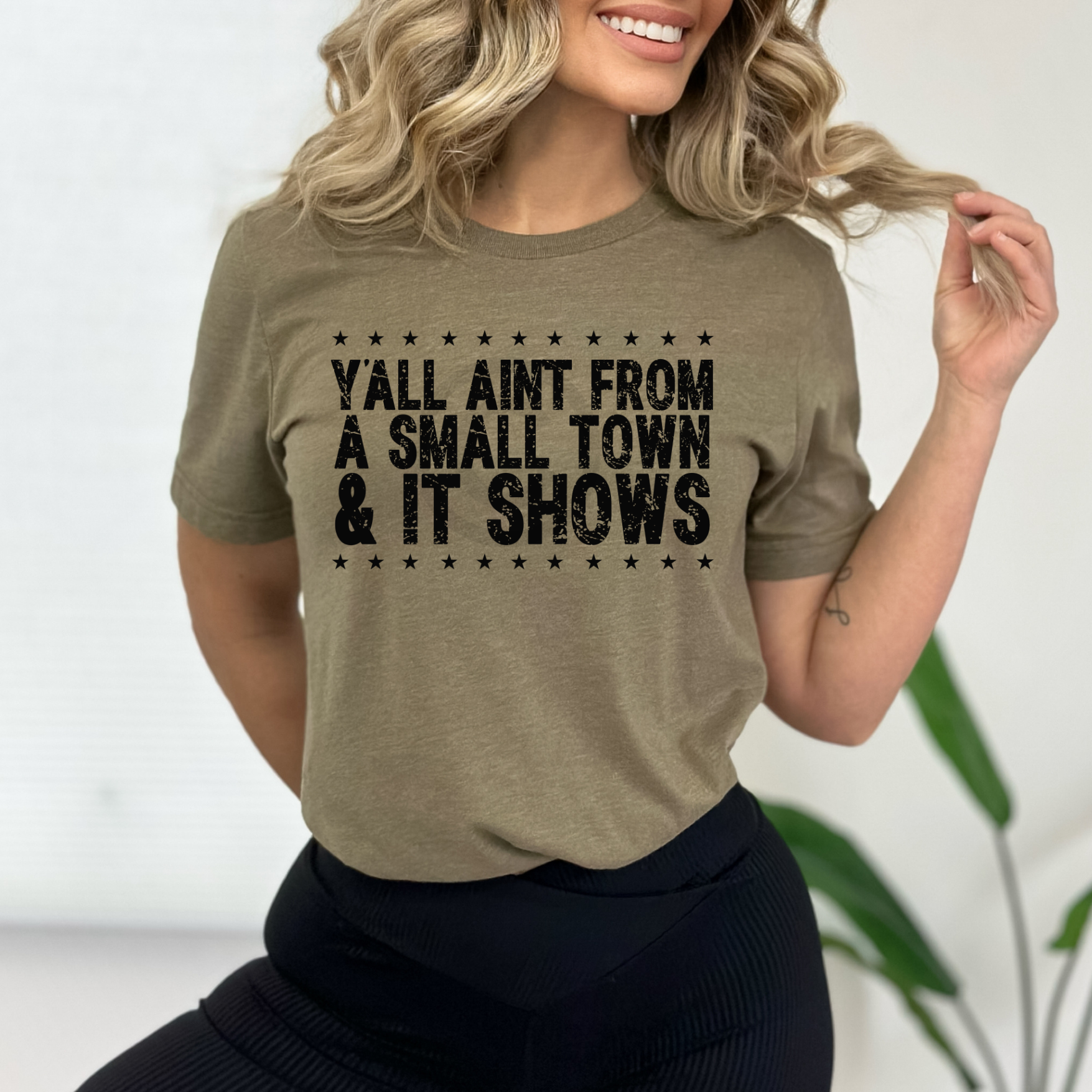 Yall Aint From a Small Town Graphic Tee