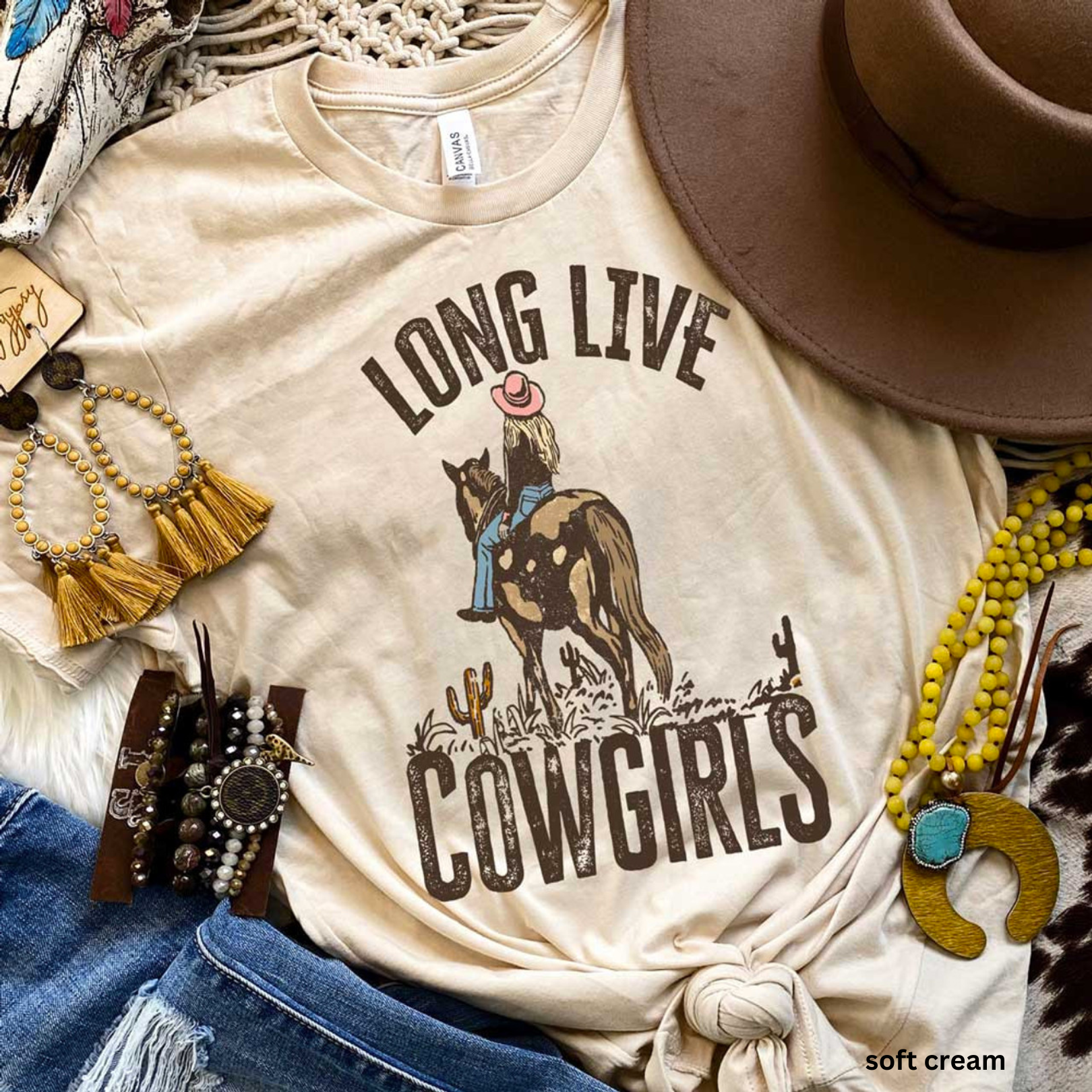 Long Live Cowgirls Graphic Tee