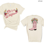 Load image into Gallery viewer, She&#39;s a Wildflower Graphic Tee
