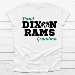 Proud Dixon Rams Mom/Grandma (Adult)