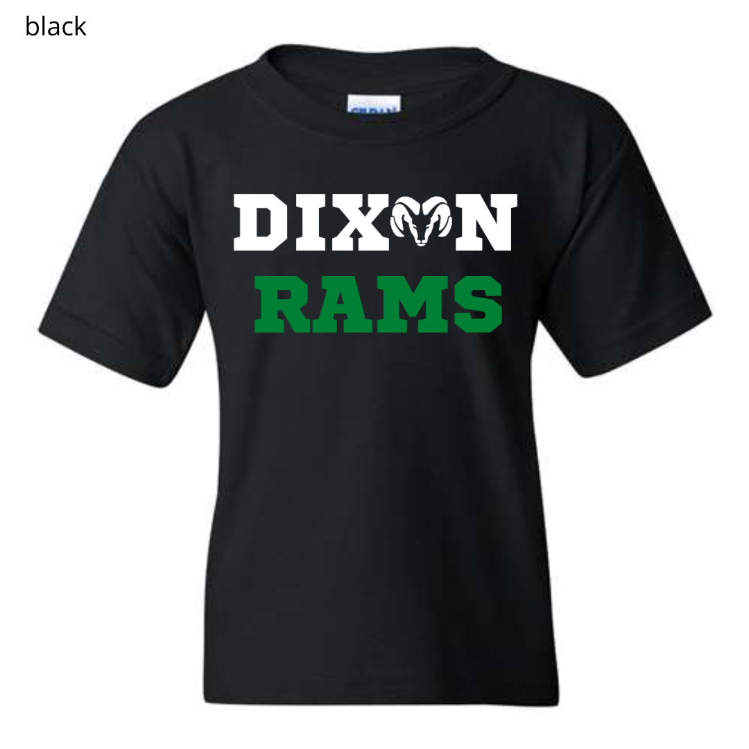 Dixon Rams Block Letters (Youth/Toddler)
