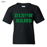Load image into Gallery viewer, Dixon Rams Block Letters (Youth/Toddler)
