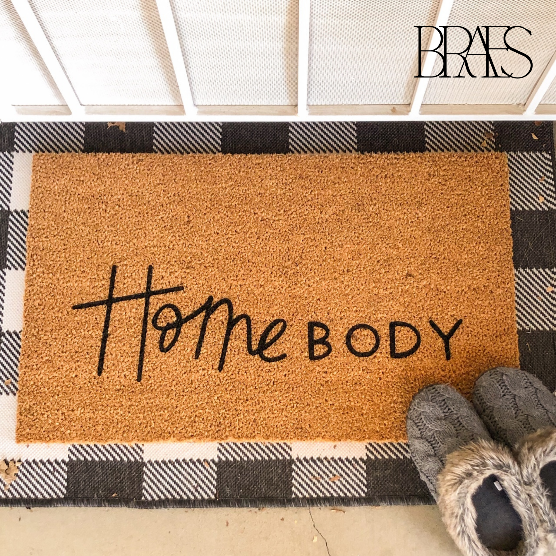 Homebody Coir Doormat