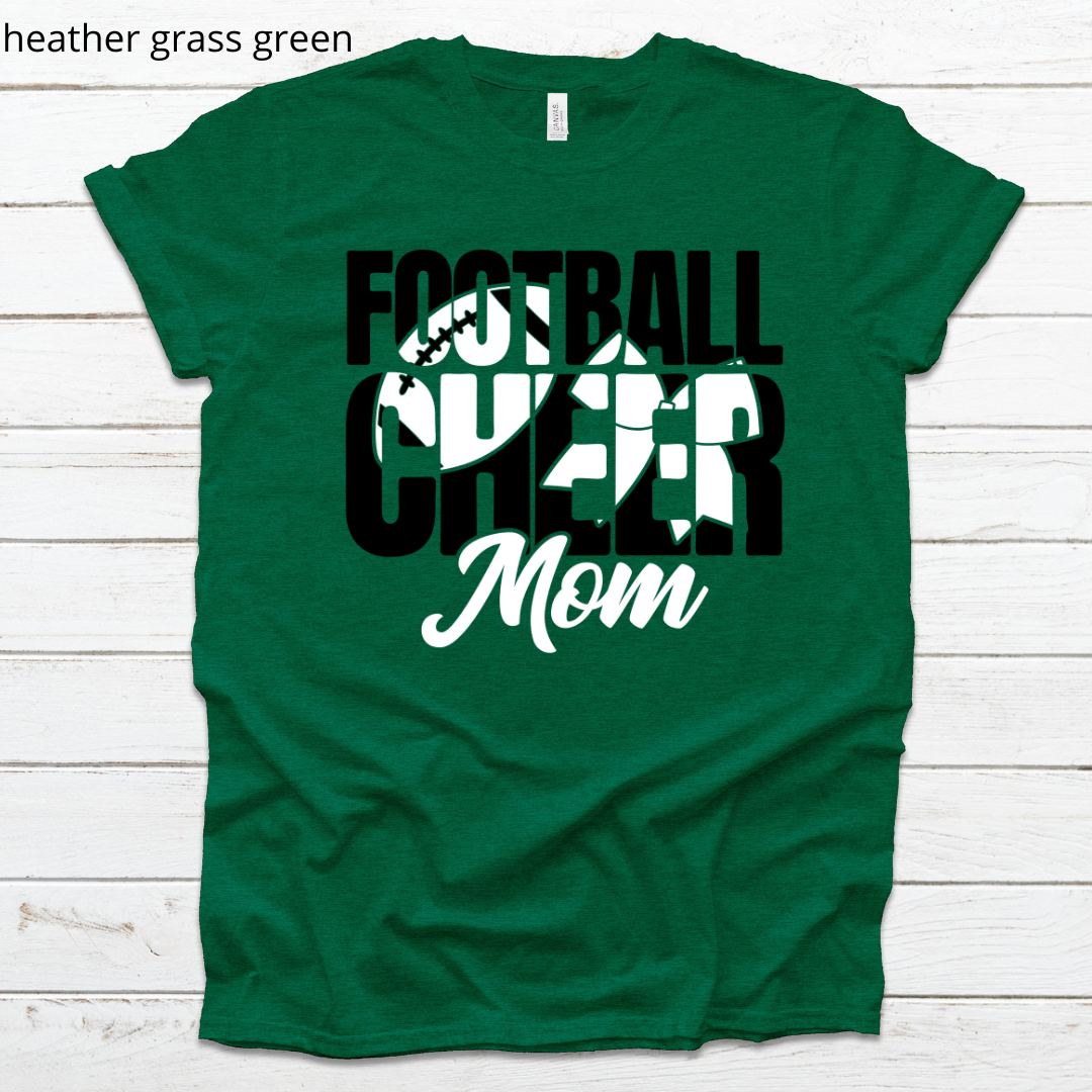 Football and Cheer Mom Block Letters