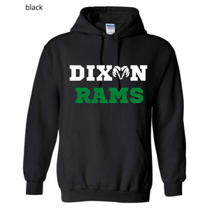 Dixon Rams Block Letters (Youth/Toddler)