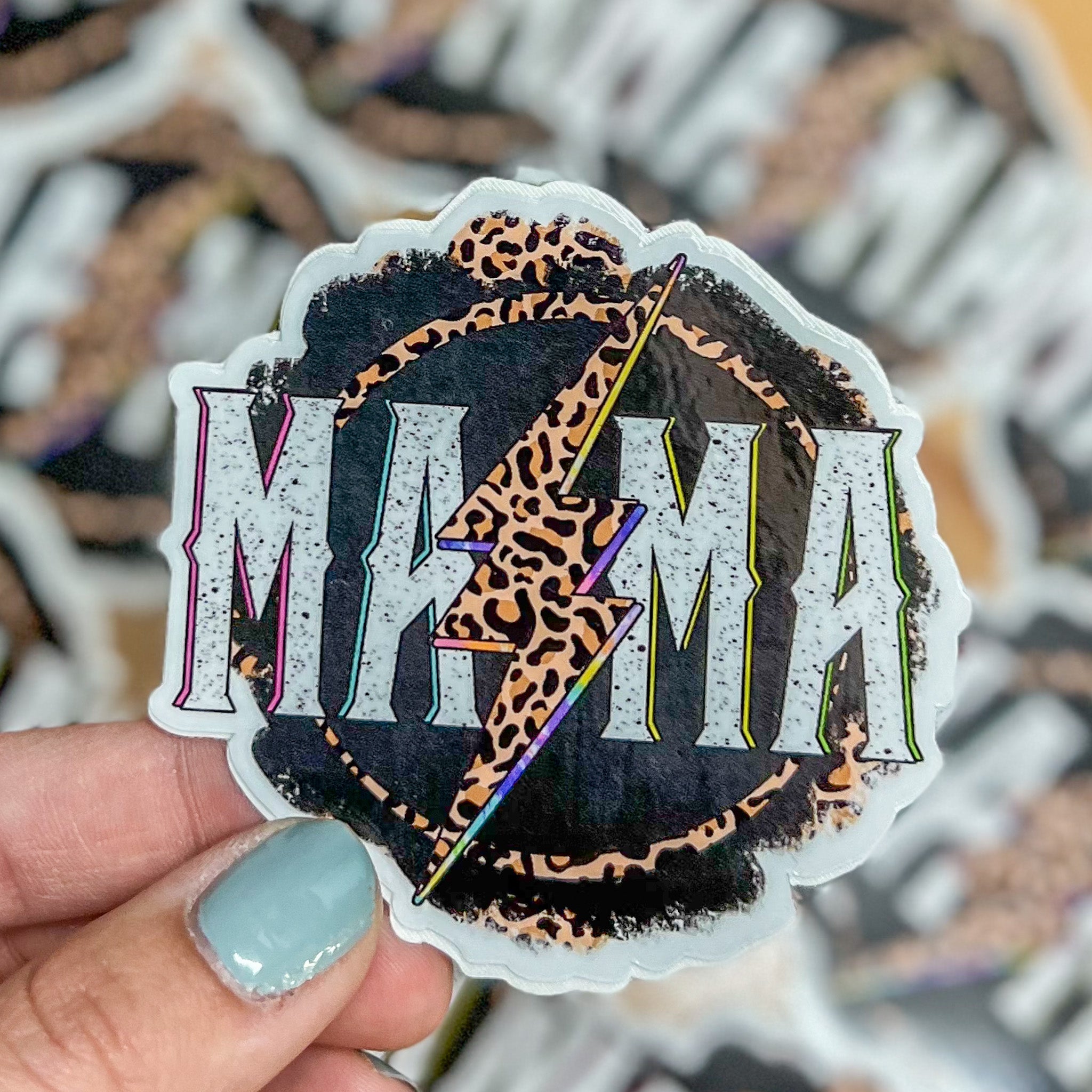 Mama Bolt Sticker