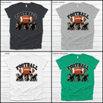 Load image into Gallery viewer, Football Mom Leopard Tee
